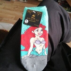 Disney princess Ariel no-show sock